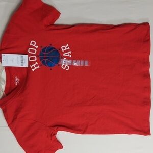 Cater's  Kid Hoop Star Boy's  T-shirt  Size 5